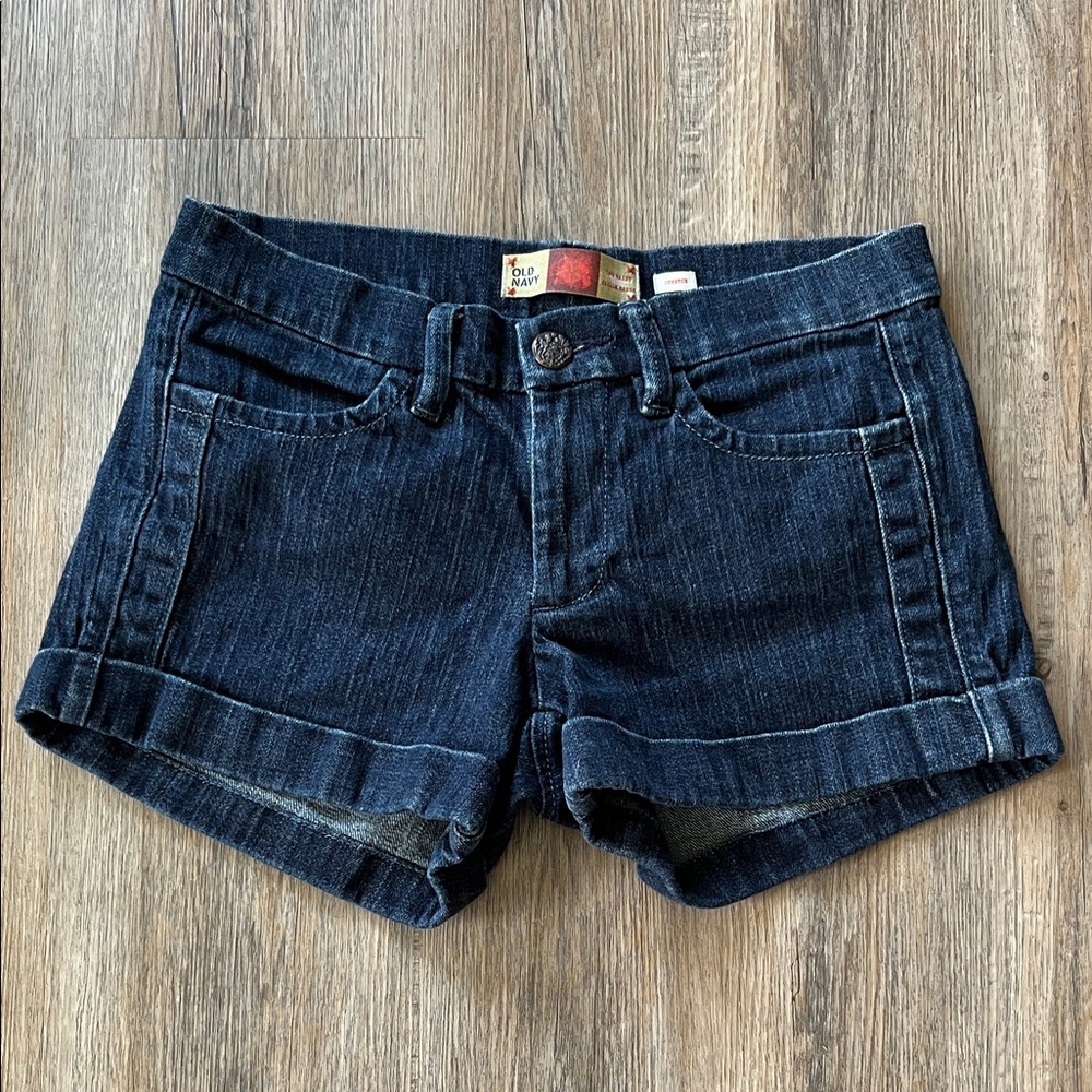 Old Navy Dark Indigo Jean Shorts